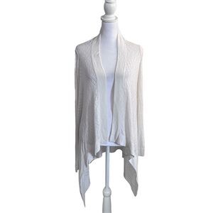 525 America knit weave cardigan size small